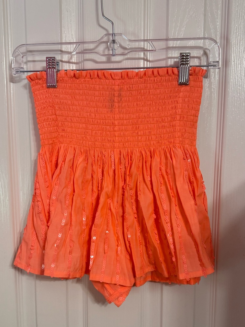 QUEEN OF SPARKLES Coral Shorts